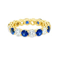 Diamond and Sapphire – 18ct Yellow Gold 18ct Yellow Gold