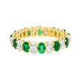 Diamond and Emerald – 18ct Yellow Gold 18ct Yellow Gold