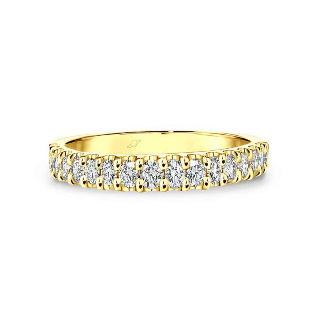 Yellow Gold Diamond Eternity Ring 18ct Yellow Gold