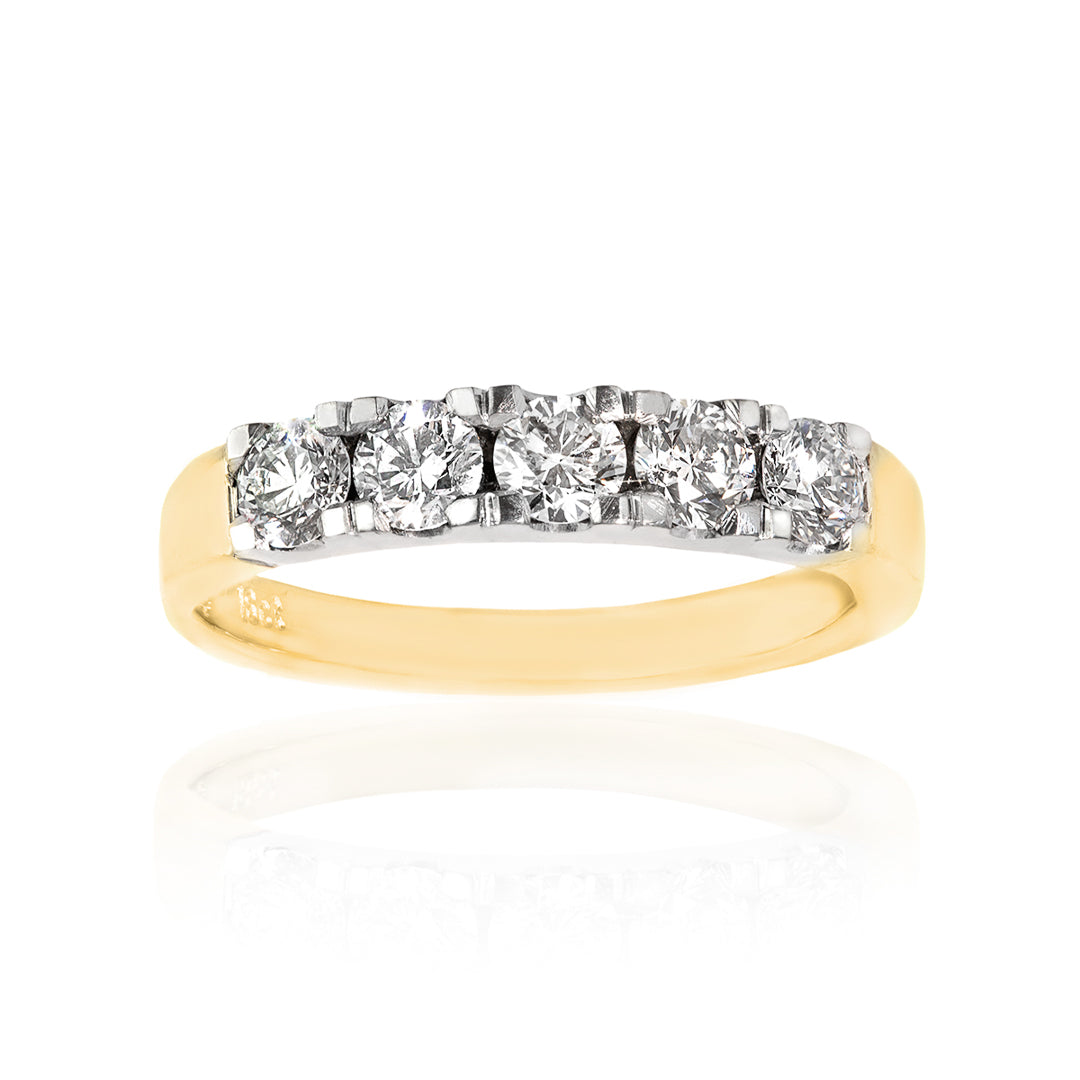 Diamond Eternity Ring 18ct Yellow Gold