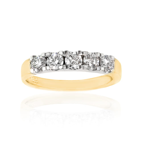 Diamond Eternity Ring 18ct Yellow Gold