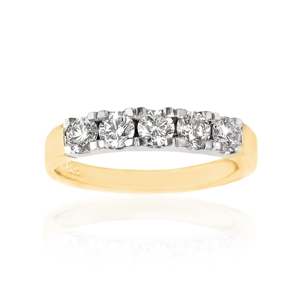 Diamond Eternity Ring 18ct Yellow Gold