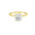 Diamond Solitaire Ring – 18ct Yellow Gold 18ct Yellow Gold