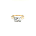Yellow Gold Toi et Moi Diamond Ring 18ct Yellow Gold
