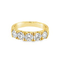 Yellow Gold Cutdown Ring 18ct Yellow Gold