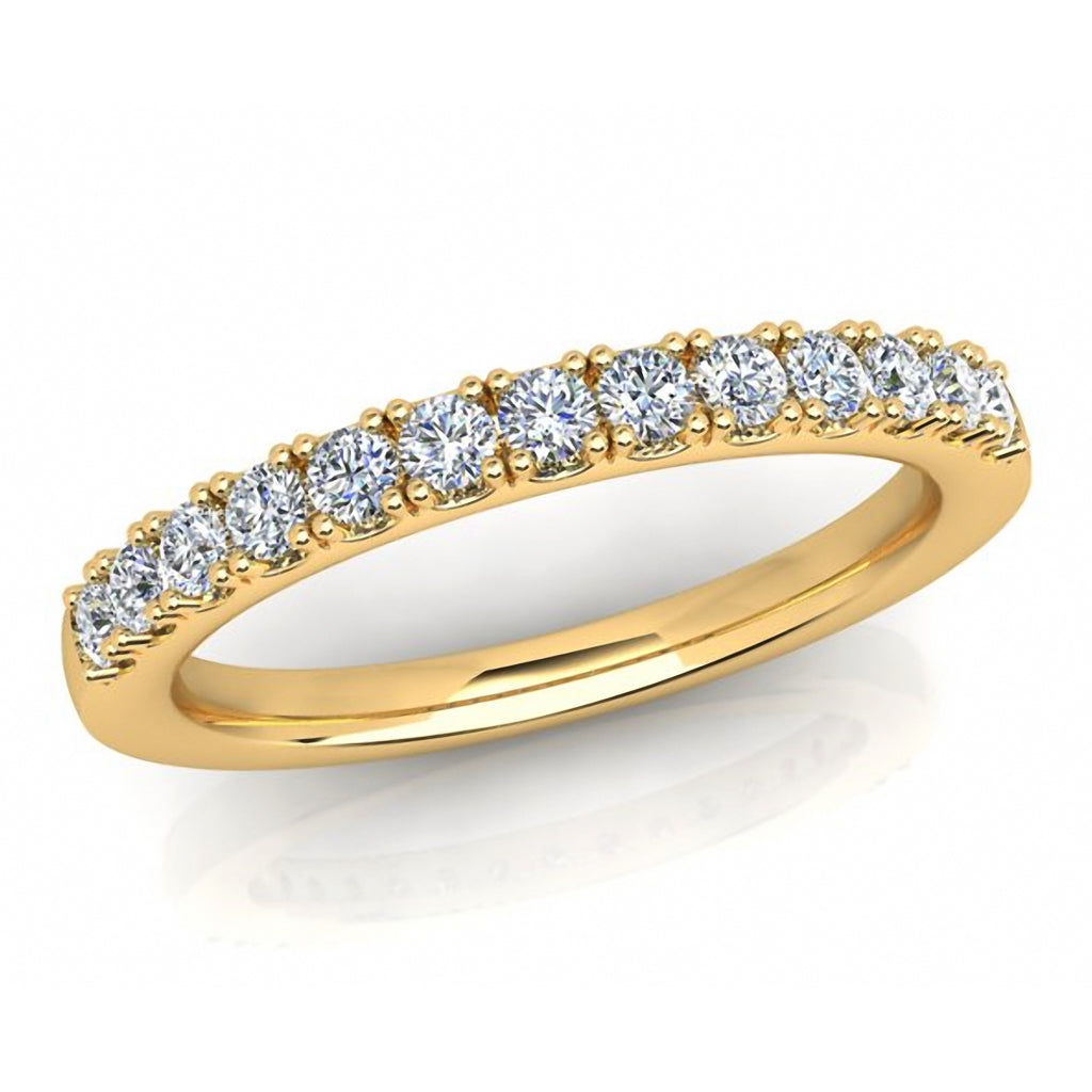Diamond Eternity Ring Yellow Gold