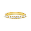 Diamond Eternity Ring yellow gold