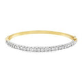 Diamond Hinged Bangle