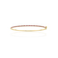 Diamond and Ruby Bangle