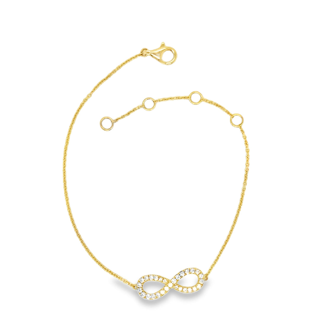 Diamond Chain – 18ct Yellow Gold 18ct Yellow Gold