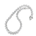 Diamond Bezel Bracelet – 18ct White Gold 18ct White Gold