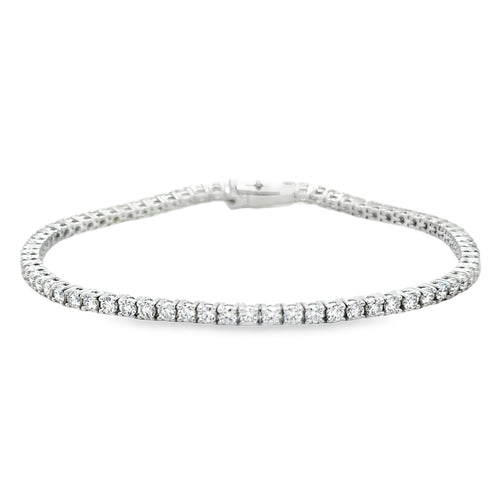70 Diamond White Gold Tennis Bracelet White Gold