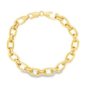 Cable Link Bracelet yellow gold