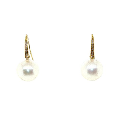 Diamond and Pearl – 18ct Yellow Gold 18ct Yellow Gold