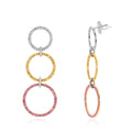 Sapphire and Diamond Drop Earrings