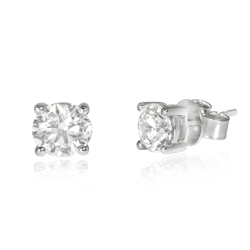 Diamond Studs White Gold