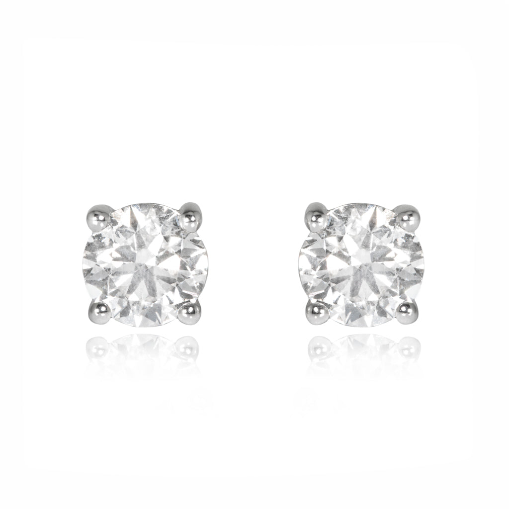 Diamond Studs White Gold