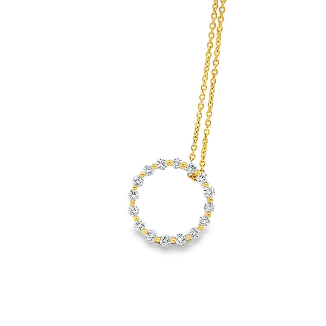 Diamond Pendant – 18ct Yellow Gold 18ct Yellow Gold