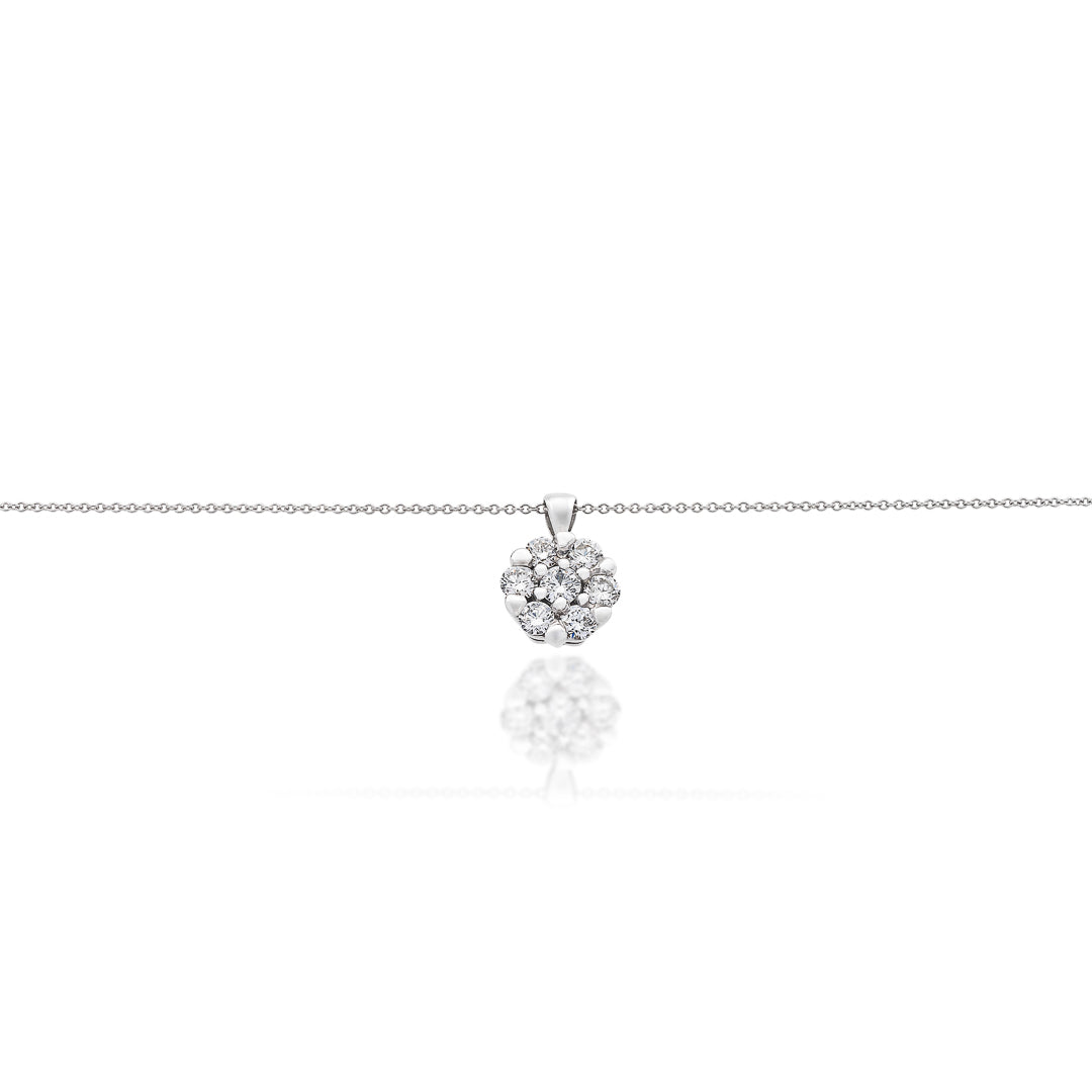 White Gold Extra Large 'Catanach's' Pendant 18ct White Gold