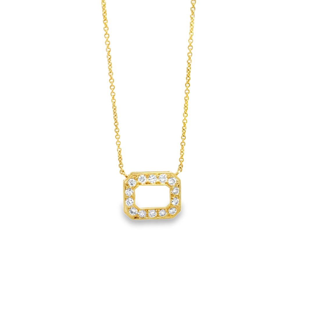 Diamond Necklace – 18ct Yellow Gold 18ct Yellow Gold / 430mm