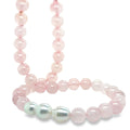 Pearl and Quartz Necklace – Silver Silver