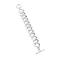 Sterling Silver Hollow Curb Link Bracelet Sterling Silver