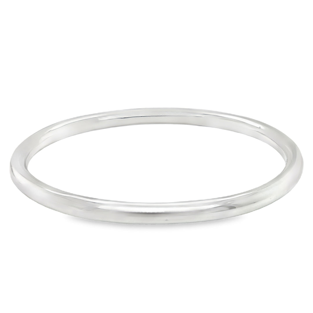 Bangle – Sterling Silver Sterling Silver / 6mm