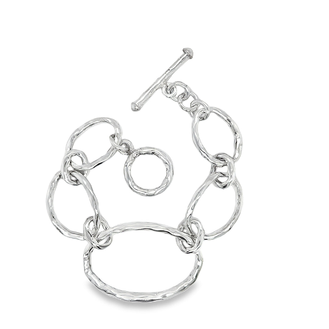 Hammered Bracelet – Sterling Silver Sterling Silver