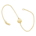 Cable chain bracelet yellow gold