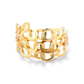 Silver Gold Plated Bracelet Sterling Silver Gold Plated / 38 g