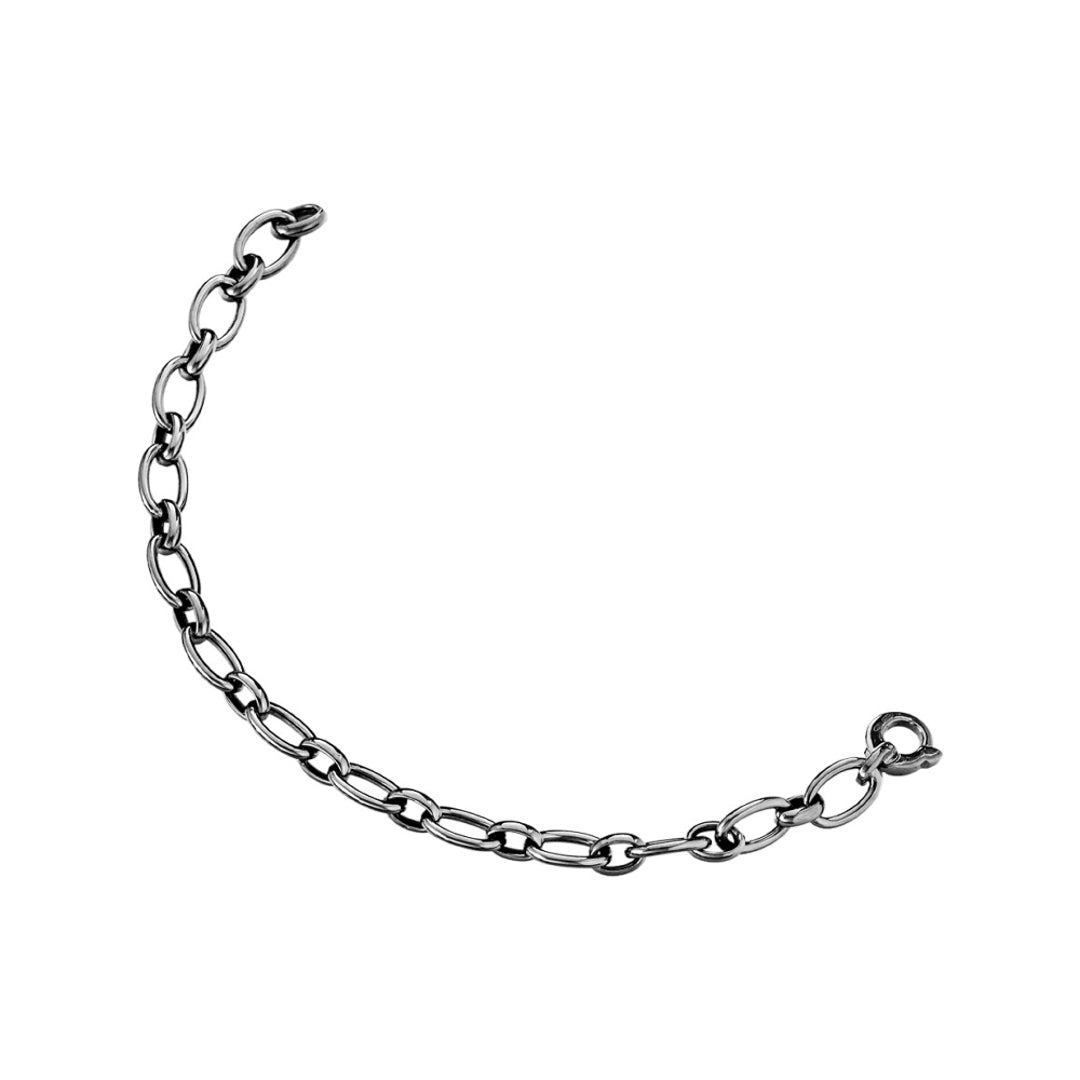 Silver Gold Plated Bracelet Sterling Silver Gold Plated / 7.9 g