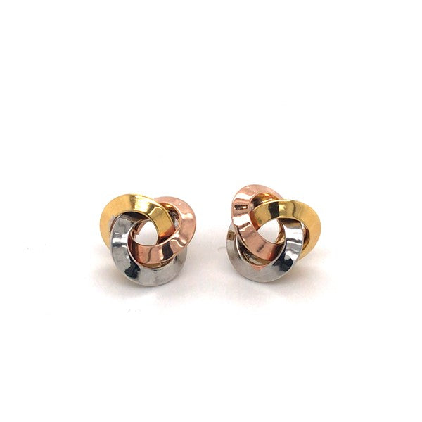 Stud Earrings – 18ct Gold 18ct Gold / 14mm