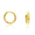 Gold Huggie Earrings yellow gold