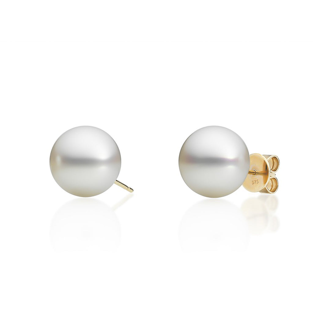 Pearl Stud Earrings – 18ct Yellow Gold 18ct Yellow Gold