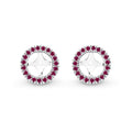Ruby Halo – 18ct White Gold 18ct White Gold