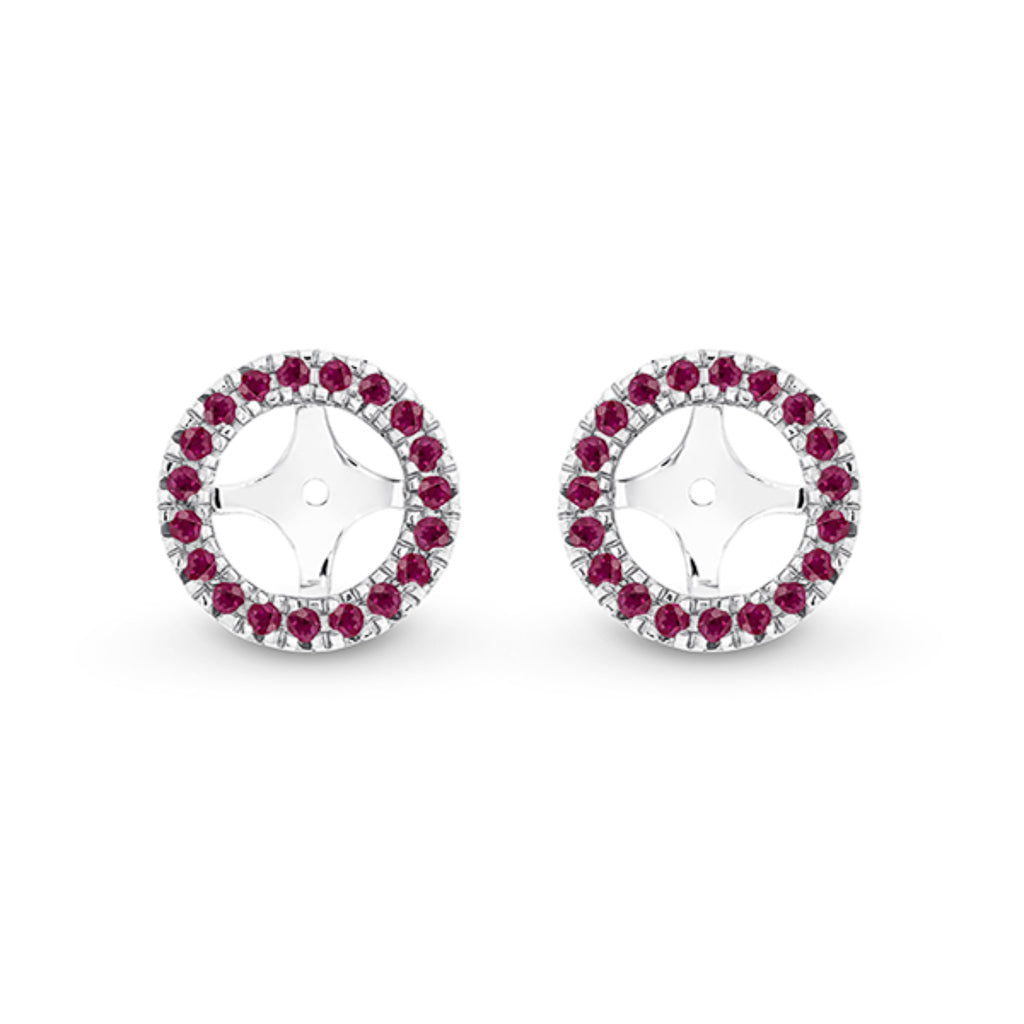 Ruby Halo – 18ct White Gold 18ct White Gold