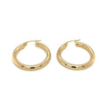 Hoop Earrings – 9ct Yellow Gold 9ct Yellow Gold / 3mm