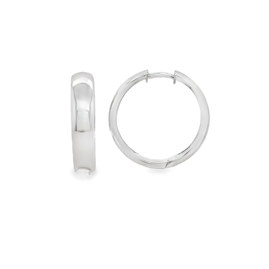 Hoop Earrings – Sterling Silver Sterling Silver / 5mm
