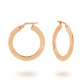 Hoop Earrings – 9ct Rose Gold 9ct Rose Gold / 2mm