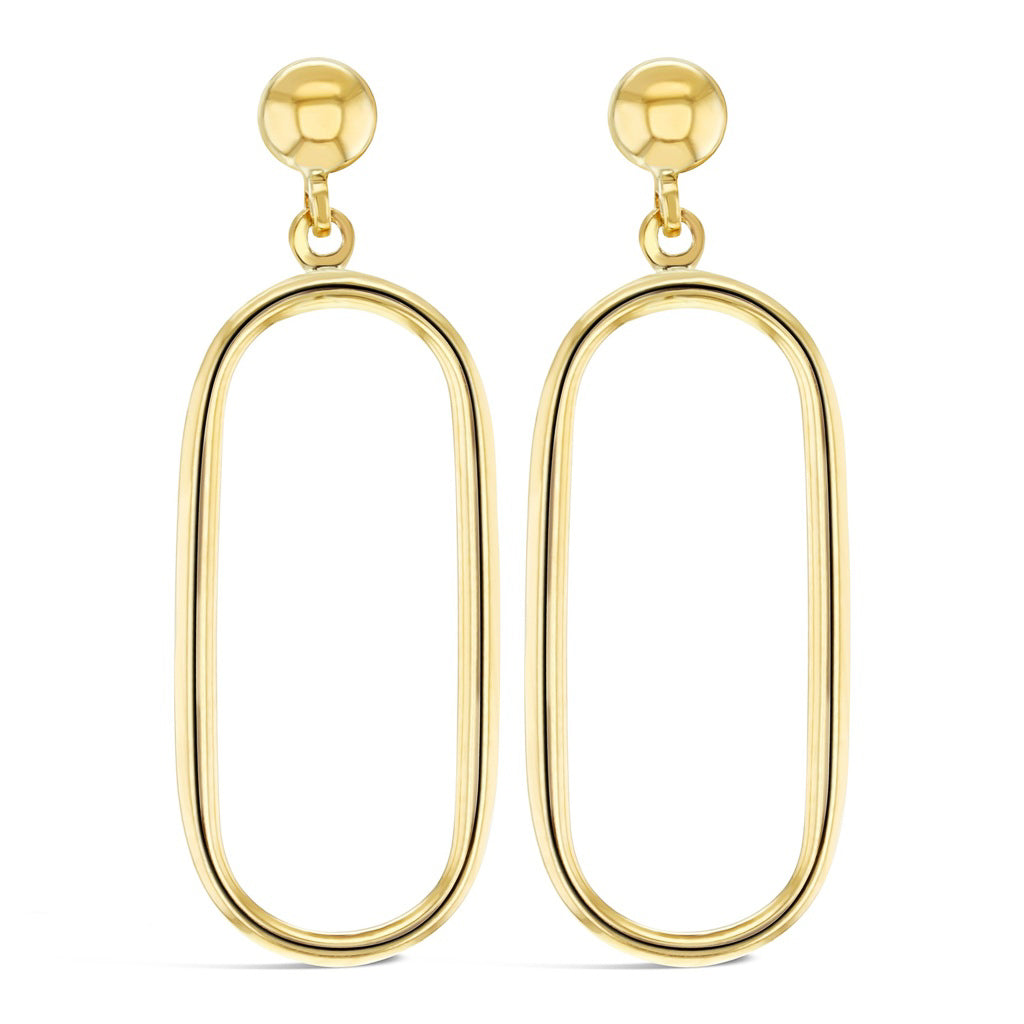 Drop Earrings – 9ct Yellow Gold 9ct Yellow Gold