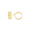 Hoop Earrings – 9ct Yellow Gold 9ct Yellow Gold / 8mm