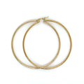Hoop Earrings – 9ct Yellow Gold 9ct Yellow Gold / 2mm