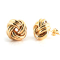 Gold Knot Earrings