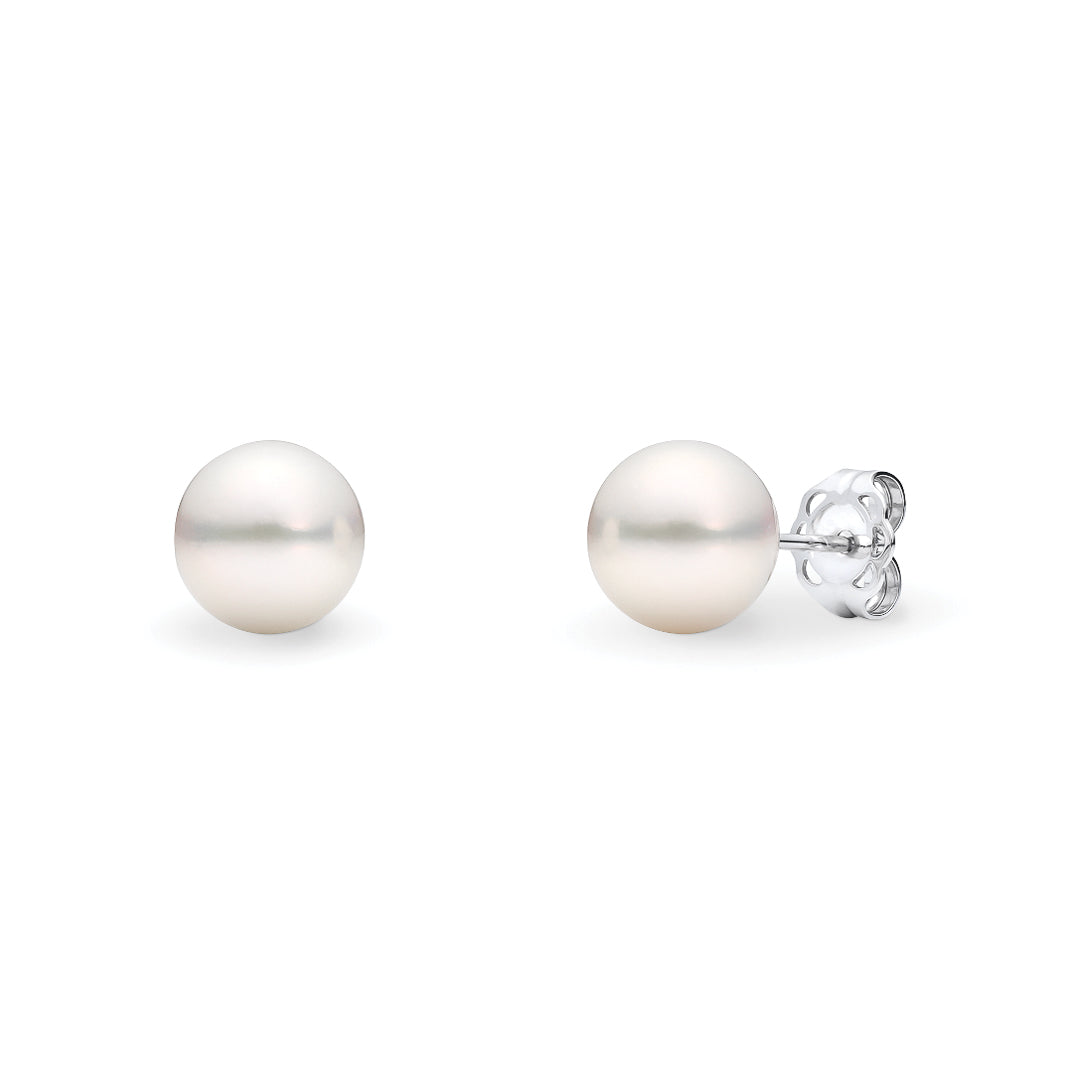 Akoya Pearl Studs Sterling Silver / 5 – 5.5mm