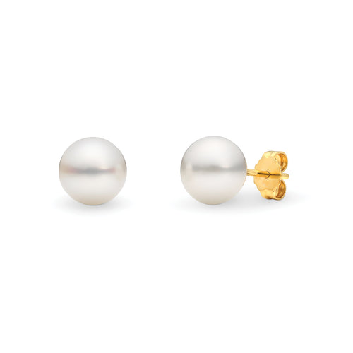 Akoya Pearl Studs Yellow Gold / 5 – 5.5mm