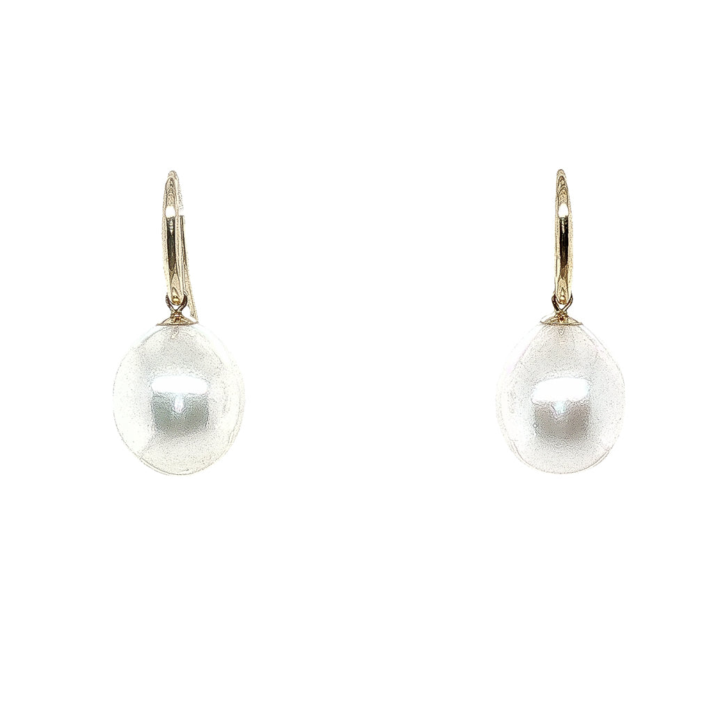 Pearl Earrings – 18ct Yellow Gold 18ct Yellow Gold