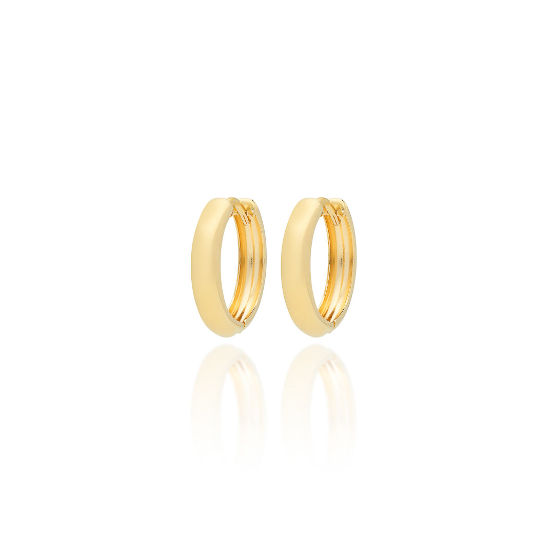 Gold Huggies 9ct Yellow Gold