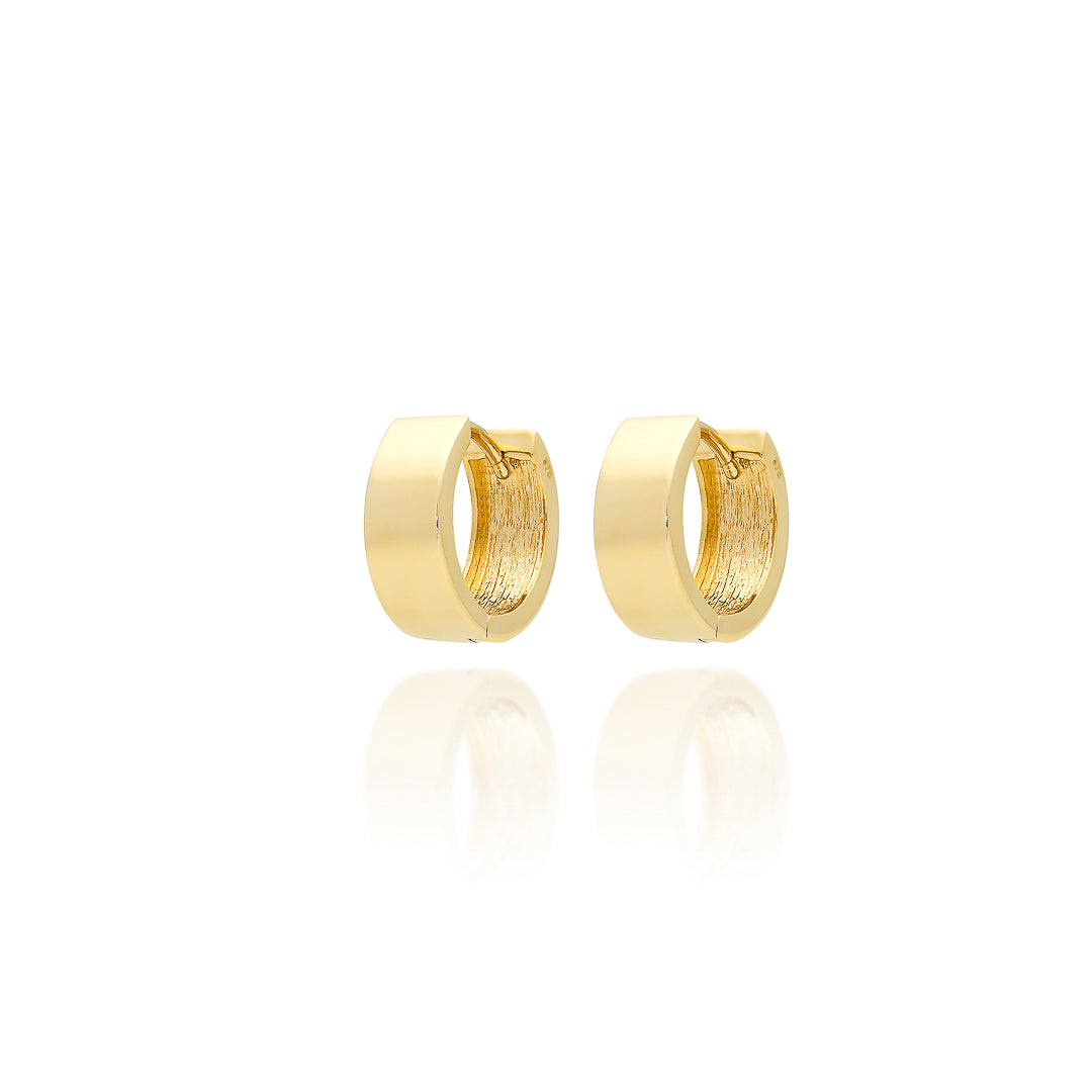 Gold Huggies 9ct Yellow Gold