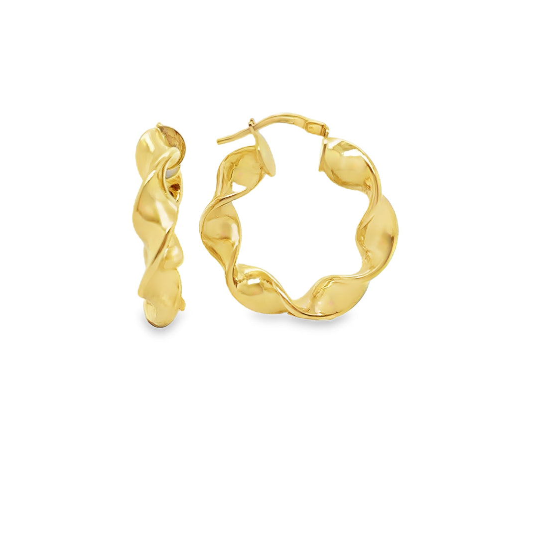 Hoop Earrings – 9ct Yellow Gold 9ct Yellow Gold / 26mm