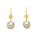 Pearl Drop Earrings – 9ct Yellow Gold 9ct Yellow Gold / 18mm